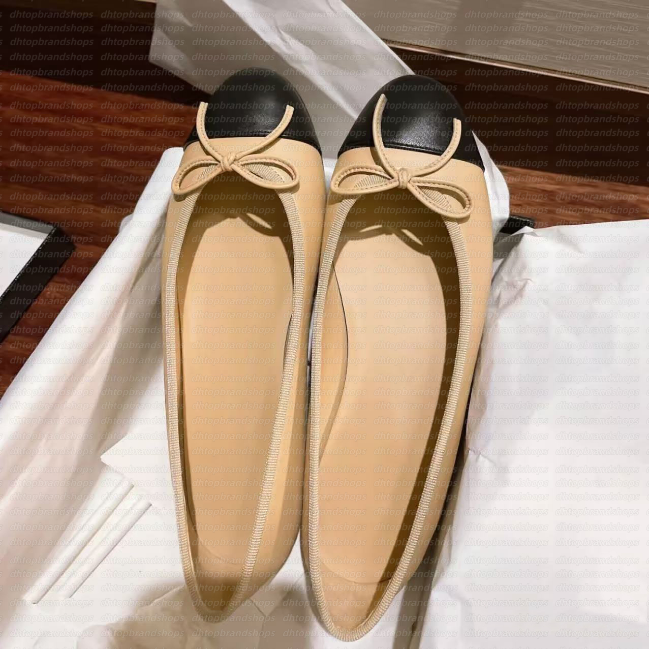 designer shoes Paris Brand ballerina Ballet Flats Shoes Women Quilted Genuine Leather Slip on Ballerina Luxury Round Toe Ladies Dress Shoes HJ2G Slingbacks