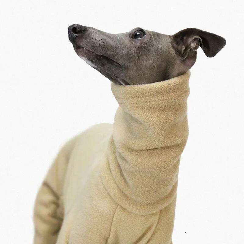 Whippet Italian Greyhound Clothing Jumpsuit Fleece Winter Turtleneck Stretch Dog Thickening Coat Pet Clothes S-3XL XJ251225