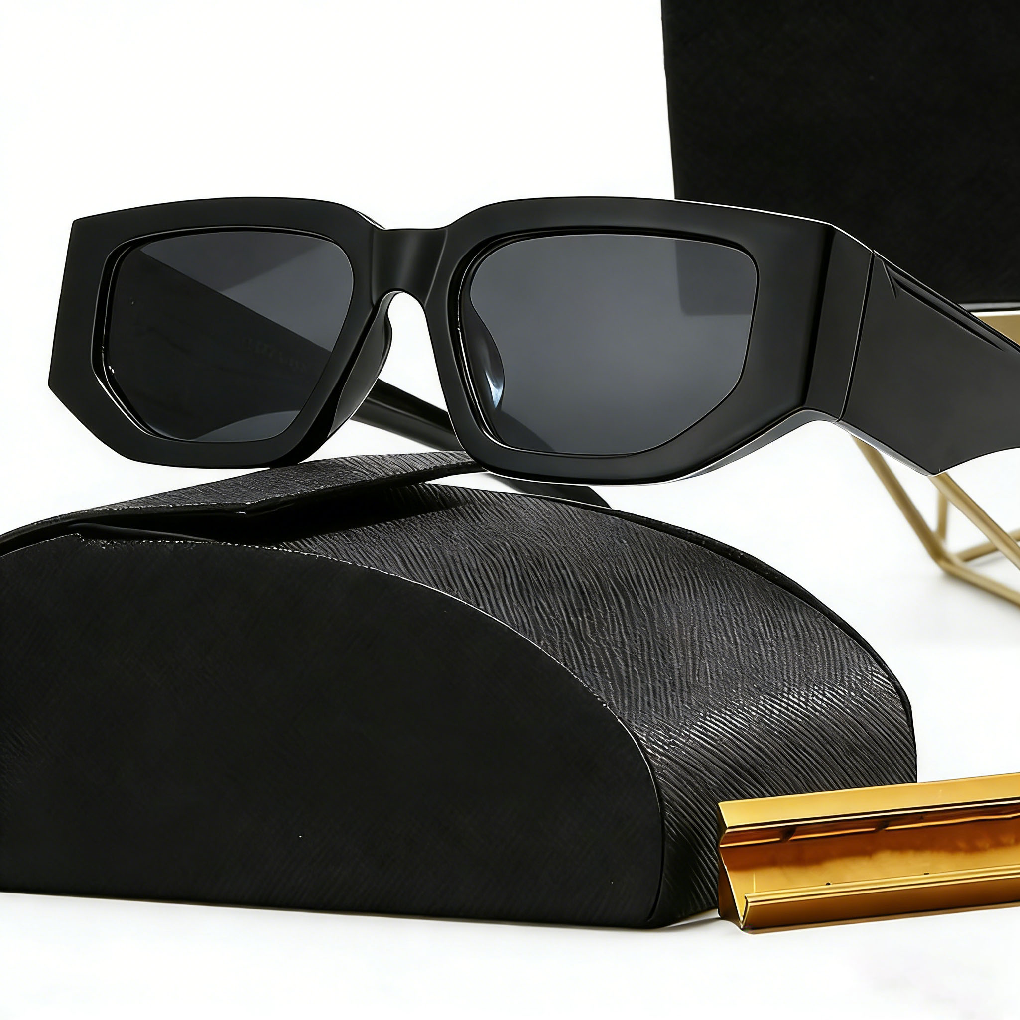 Sunglasses men designer sunglasses for women fashion luxury eyeglass frame with lenses sunshades zonnebril outdoor Timeless Classic Style Eyewear Retro With Box