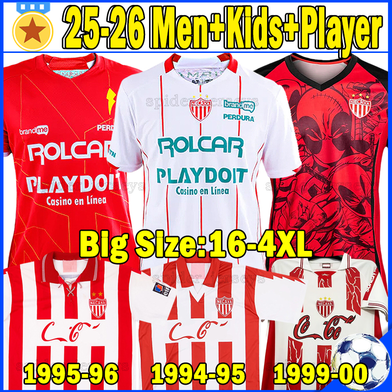4XL 25 26 Necaxa Soccer Jerseys T.BADALONI CALDERON D.CAMBINDO 2025 2026 P.PEREZ A.PALAVECINO J.ROJAS RODRIGUEZ Player Version Football Shirts Men Uniforms kids kits