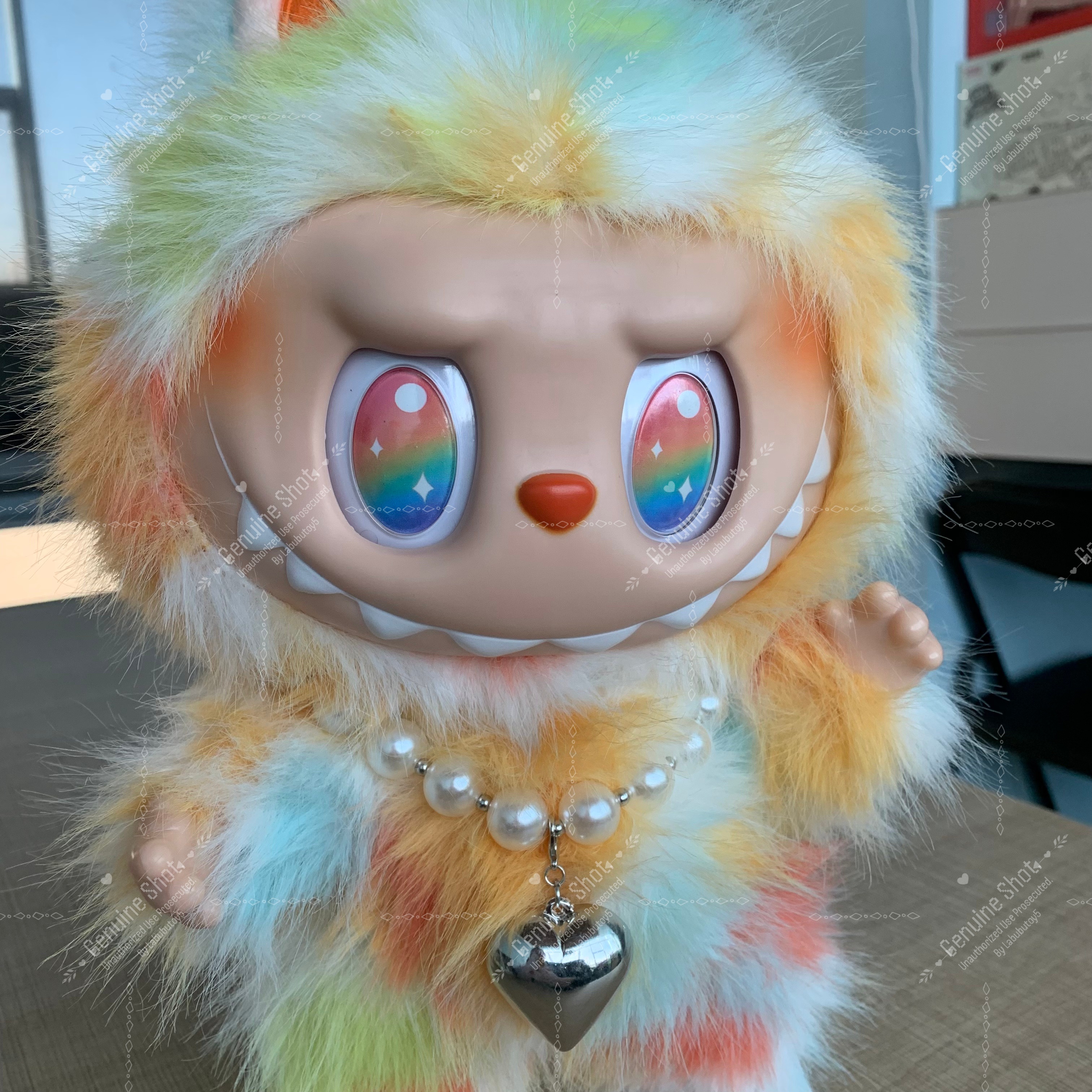 High Quality 38Cm Labubu Big Into Energy Series Rock The Universe 3.0 Vinyl Plush Doll Stuffed Animals yizhixing