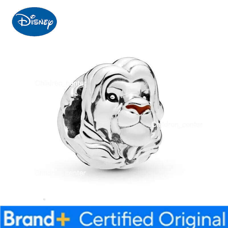 Disney Miniso Tiger Lion Winnie The Pooh 925 Silver Exquisite Charm Bead Fit for Original Bracelet NecklaceDIY Women's Jewelry H260108
