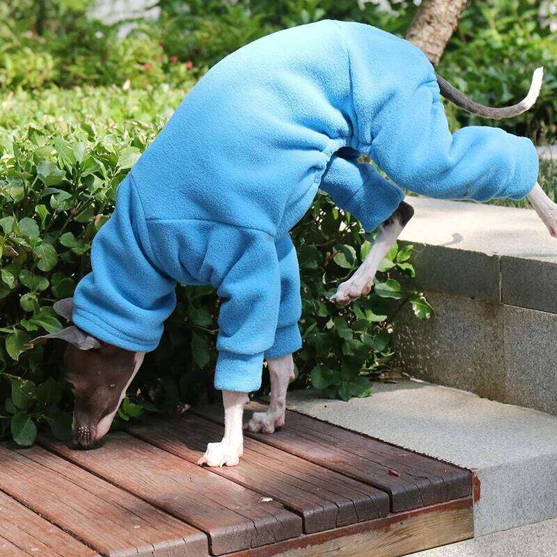 Whippet Italian Greyhound Clothing Jumpsuit Fleece Winter Turtleneck Stretch Dog Thickening Coat Pet Clothes S-3XL XJ251225
