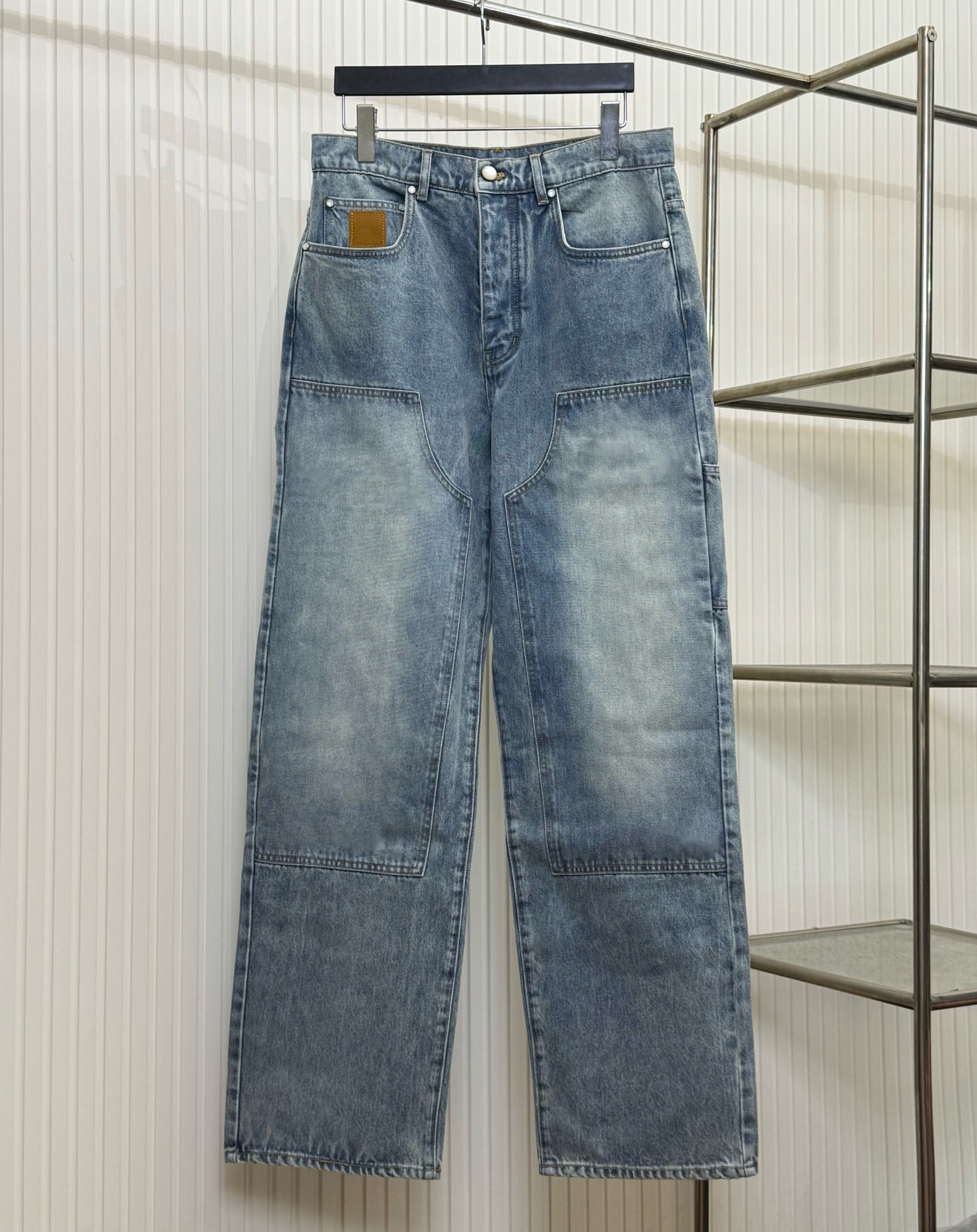 Men's Plus Size Pants Unwashed Selvedge Mens Raw Denim Jeans High Quality Indigo Small Quantity Wholesale Price Japanese Style Cotton Japan RED 556646