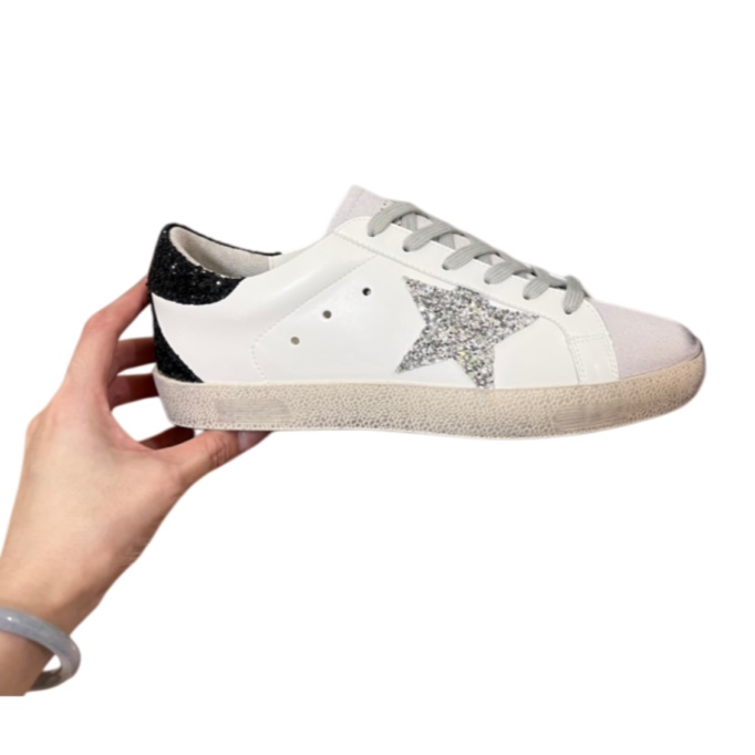 2026 New Designer Vintage Women Men Italy Branded High Quality Genuine Leather Versatile Couple Flat Sneakers Style Casual Height Increasing Dirty Shoes Chaussure