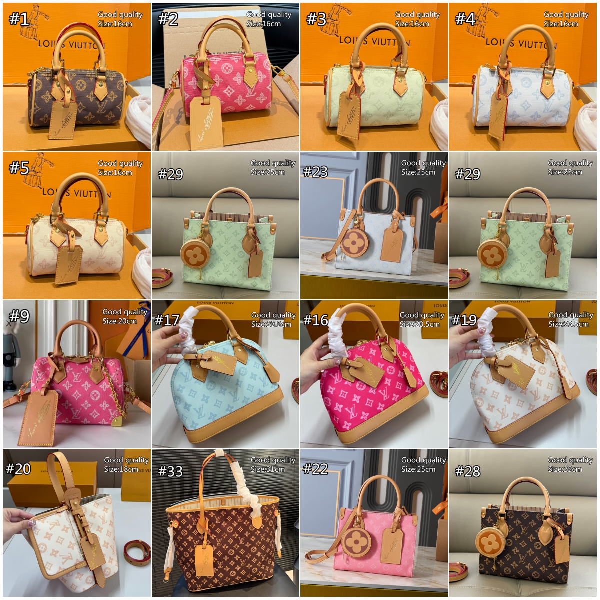 2025 Canvas Flower Luxury Designer Bags Outside Crossybody Bag More Than 34 Different Styles