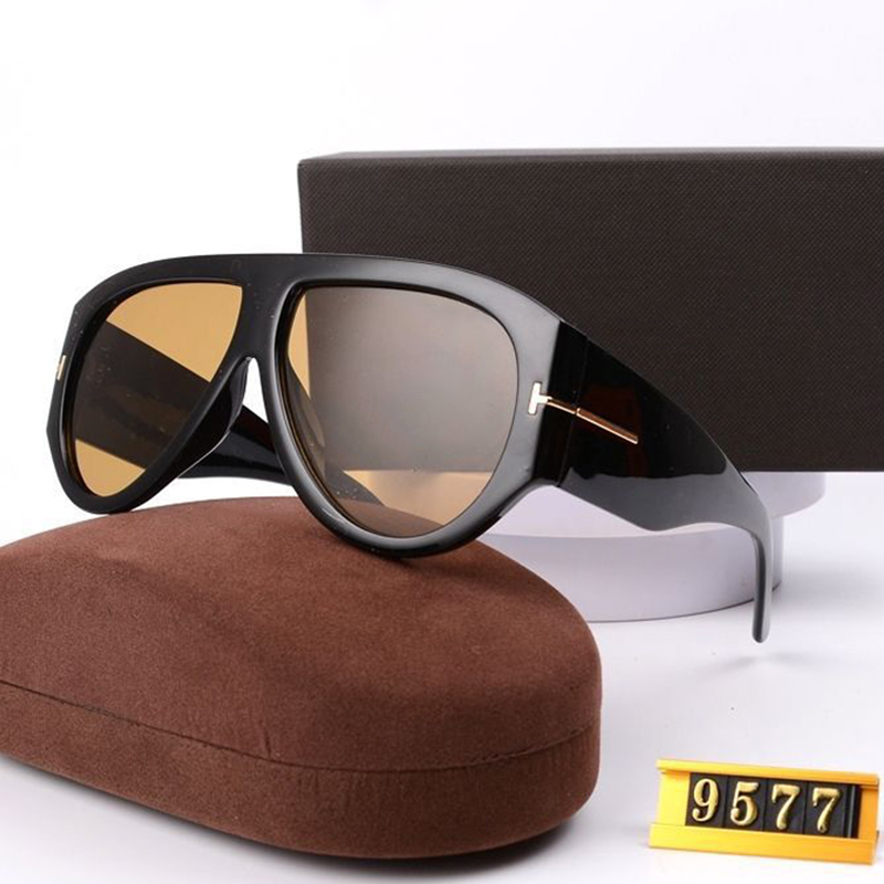 Luxury Sunglasses Oversized Acetate Black Frame Pilot Eyewear Men And Women Designer Sunglasses Outdoor Goggles UV400 Glasses With Box