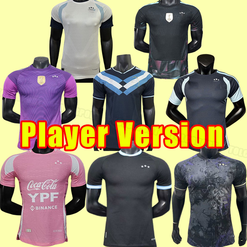 Argentina soccer Jerseys football shirt 2025 2026 DYBALA AGUERO MARADONA DI MARIA 25 26 player version uniforms Messis training short sleeve goalkeeper champion