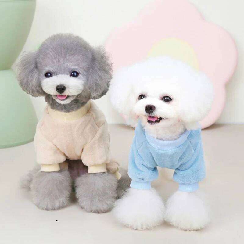 Winter Jumpsuit Coat Warm Clothes For Small Medium Dog Puppy Pajamas Chihuahua Overalls French Bulldog Jacket Pet Outfit XJ251225