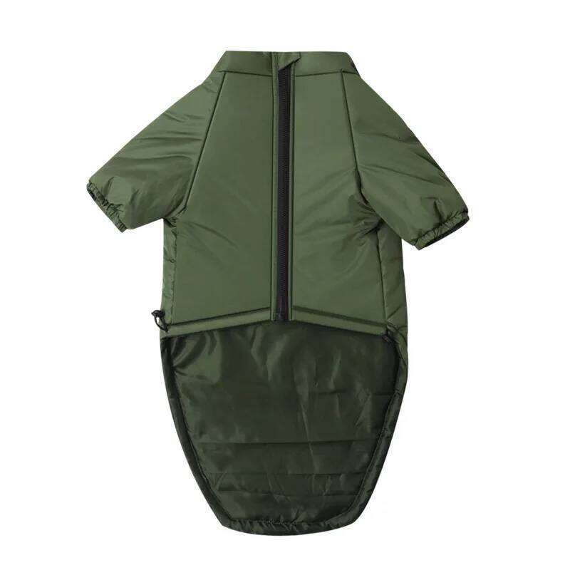 New Winter for Doberman, Large Pet Dog Cotton-padded Jackets, Two-legged Clothes, Fashionable and Simple Clothing XJ251225
