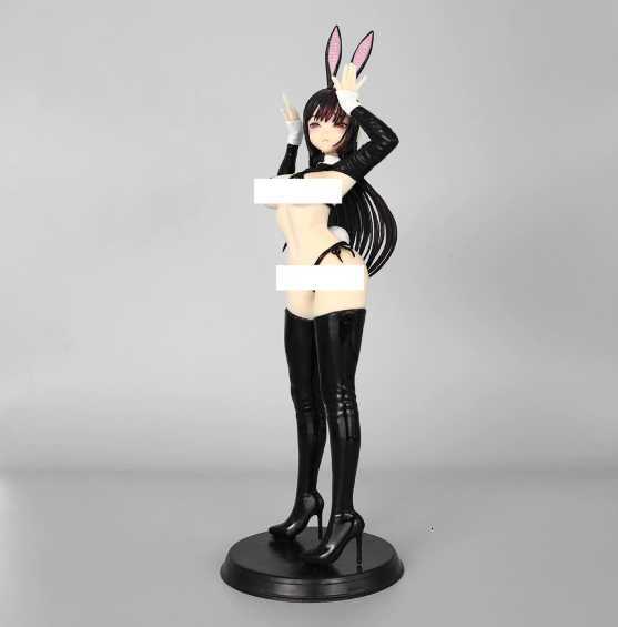 Standing Pose Reversed Bunny Girl Figure Ornament Uniform Cute Girl Model Case Desktop Decor gifts C251111