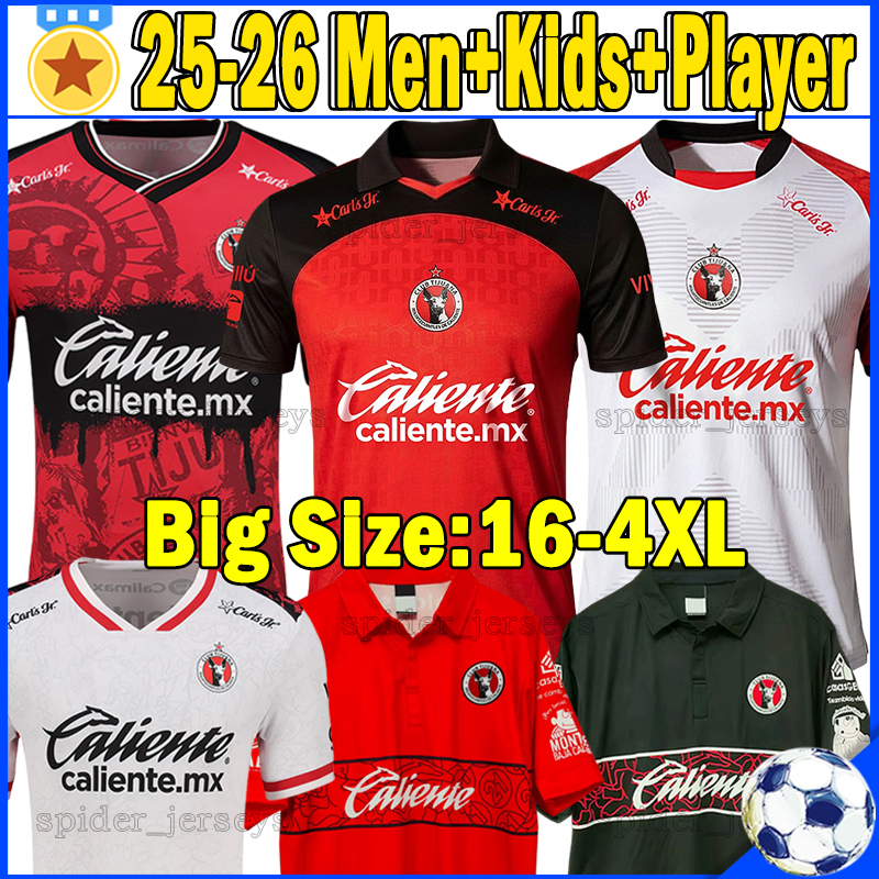 XXXL 4XL 25 26 Club Tijuana D.BLANCO soccer jerseys Club Retro 2012 13 NICHOLSON BOYA Fans Player Version football shirts 2025 2026 CORONA POROZO BILBAO men Uniforms