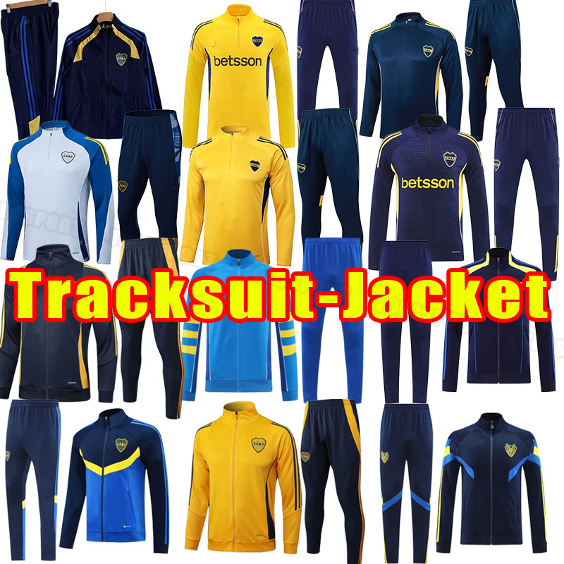 CAVANI 2025 2026 Boca Juniors jacket set BARCO ADVINCULA camisa de futebol 25 26 football shirt TEVEZ CARLITOS MARCOS ROJO VAZQUEZ BENEDETTO Training jacket shirts