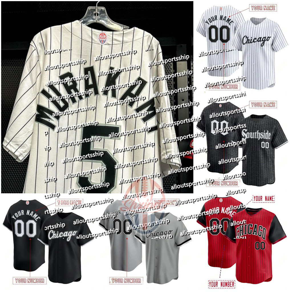 Munetaka Murakami Robert Jr. Baseball Jersey Benintendi Montgomery Perez Fletcher Custom Baseball Jerseys Mens Womens Youth