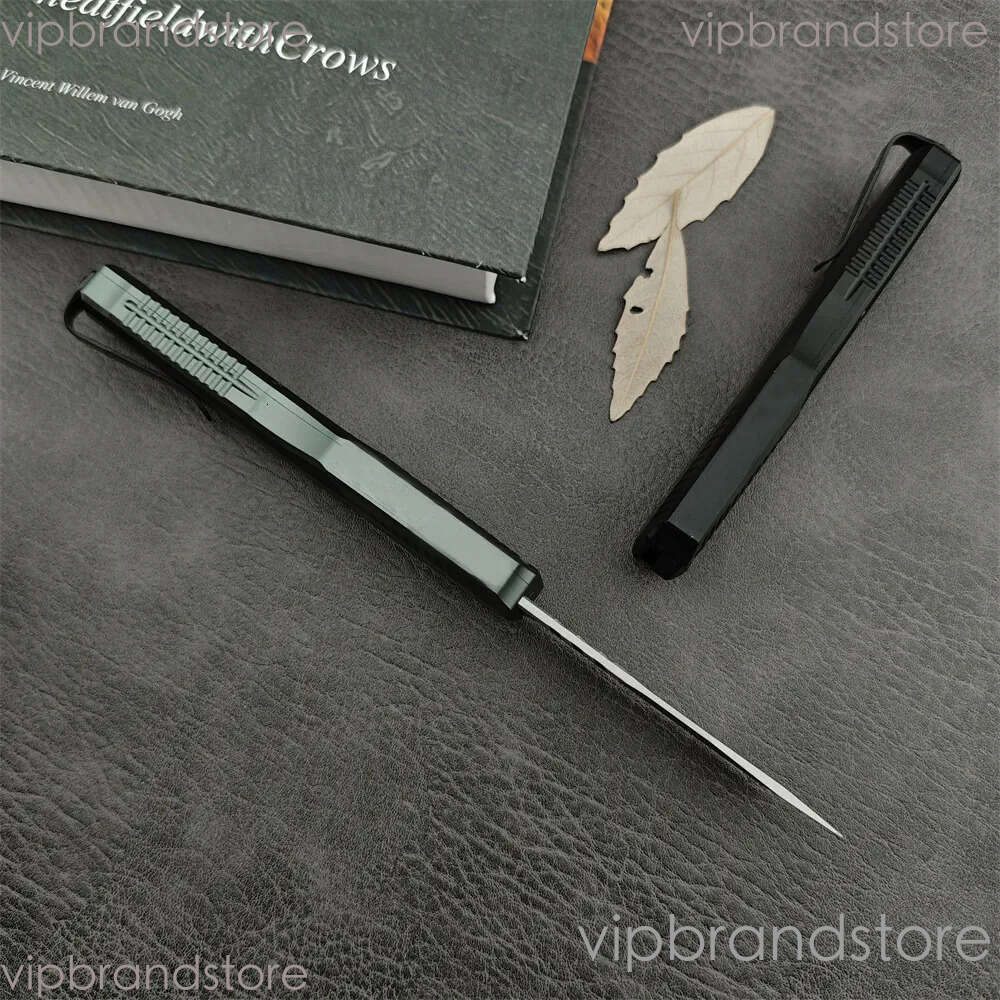 KS Livewire 9000 OTF Tactical EDC Pocket Knife 20CV Stonewashed Portable Outdoor Hunting Camping fixed blade knife Mliitary Defense Survival Knifes 75