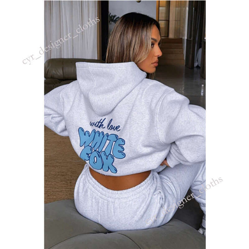 Men's Designer Whitees Fox Hoodie Knit Sweater High Quality Designer Shirt Lapel Pullovers Casual Short Sleeve Shirt Mens Coat Cotton Whitees Fox Pants Clothes 538