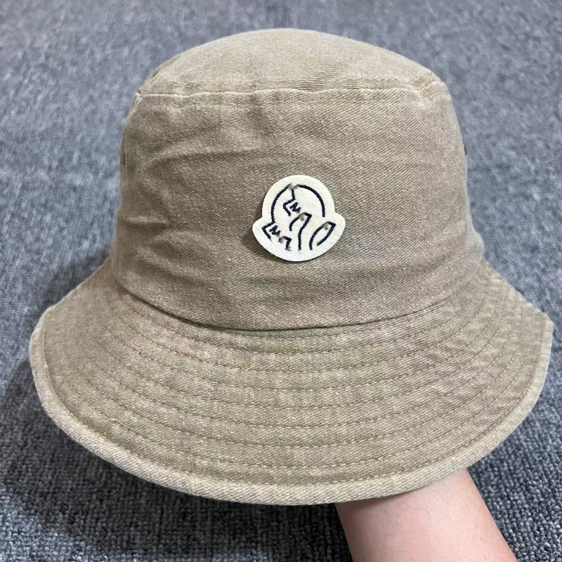 Designer Wide Brim Hats Brand Embroidered Washed Fisherman Hat Mens Womens Casual Cotton Large Outdoors Travel Joker Sunhat