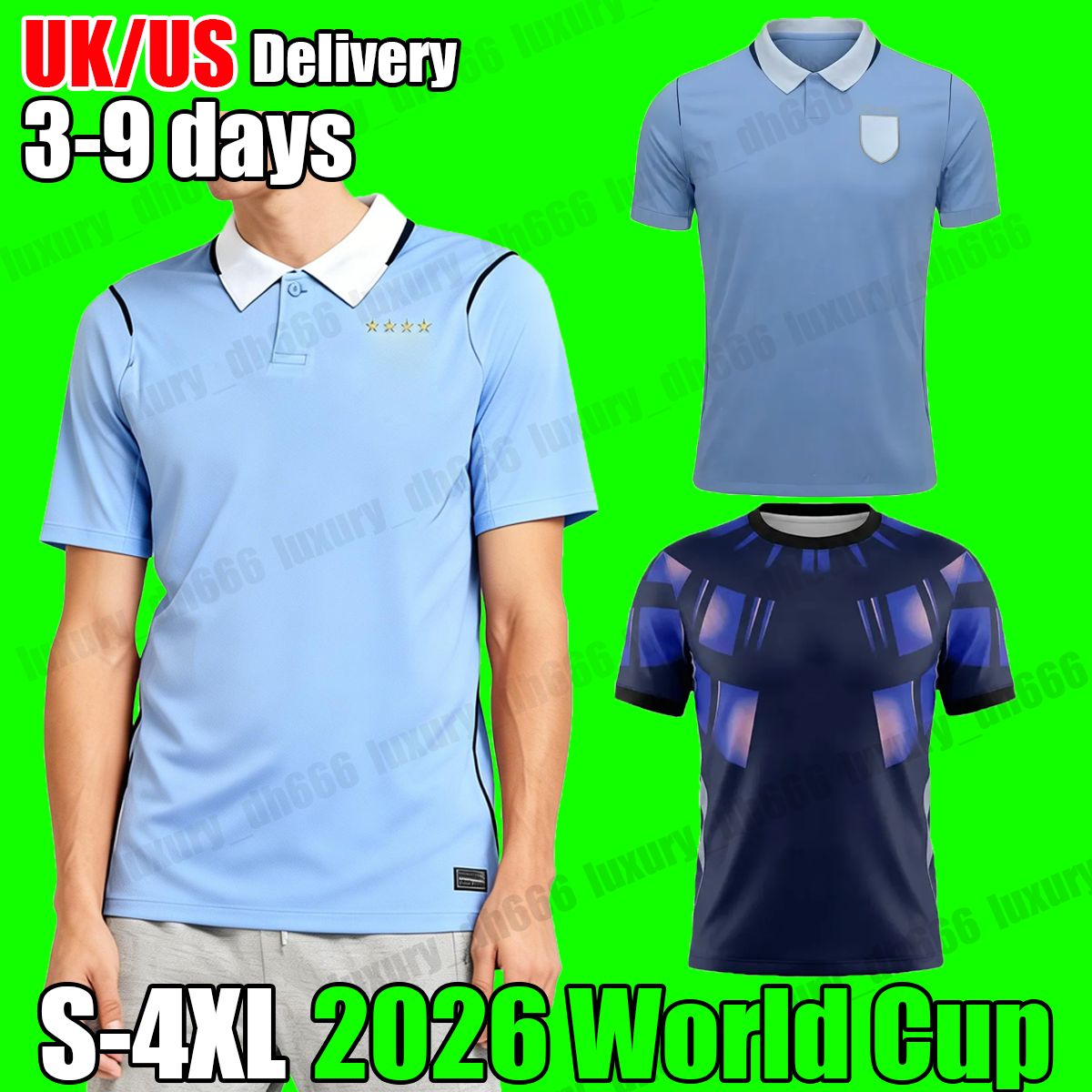 XXXL 4XL 26 27 Uruguay soccer jersey 2026 World Cup home away football shirt football jersey football Top L.suarez E.cavani F. Valverde N. Nandez fans player version