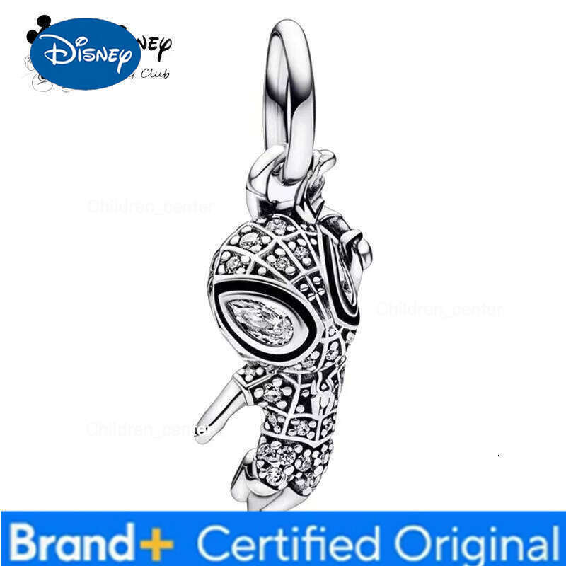 Disney Hot Sale Marvel's Series Spider-Man Miles Morales Dangle Charm Beads Fit Original Silver 925 Bracelet DIY Women Jewelry H260108