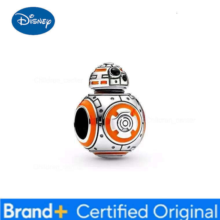 Disney Hot Toys Star Wars Robot Series Charm Exquisite Beads Suitable for European Original Silver Bracelet DIY Jewelry Women Gift H260108