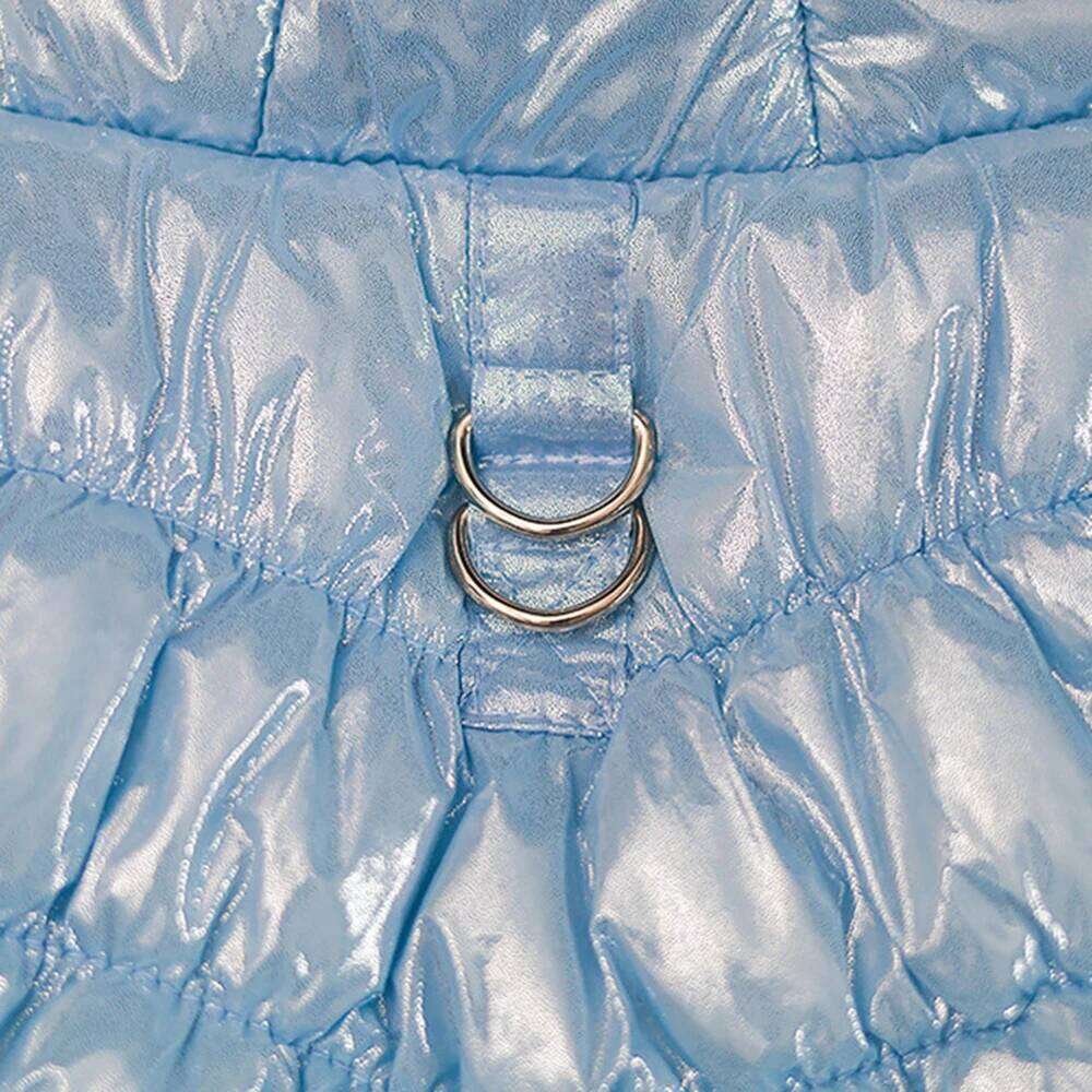 Fashion Winter Dog Down Jacket Warm Fleece Pet Coat for small Dogs Yorkshire Shih Tzu Luxury Fur Collar Puppy Clothes Outfits XJ251225