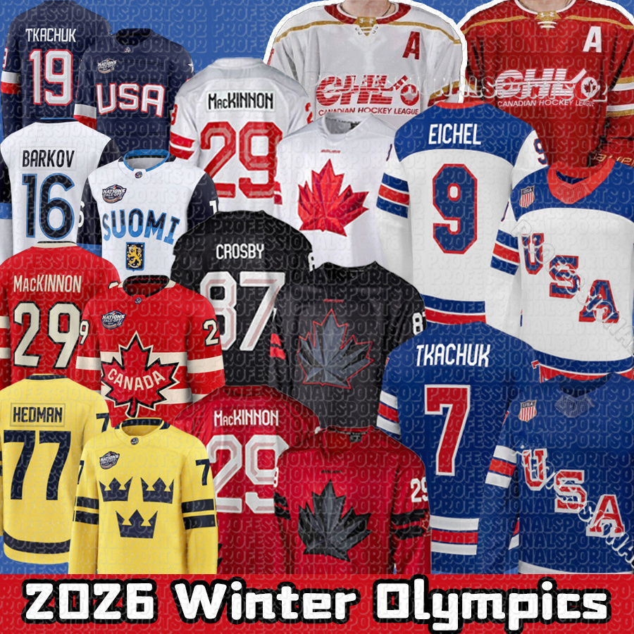 team canada hockey jersey 2026 team usa hockey jersey 4 nations face-off canada United States Finland Sweden jersey
