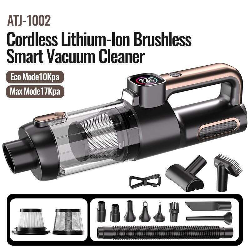 Wireless household vacuum cleaner with high suction power of 17000PA and powerful, portable handheld vacuum cleaner J260108