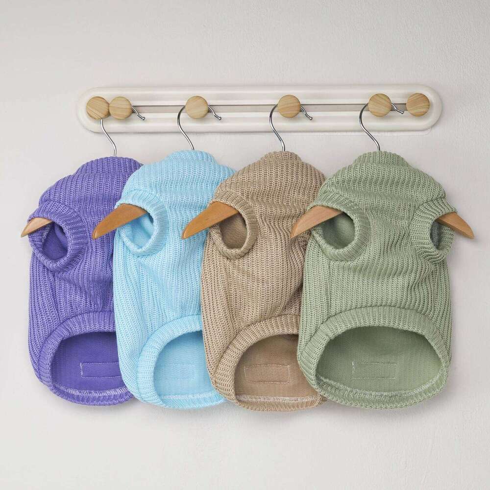 Dog Sweater Small Dogs, Knitted Pullover Pet Apparel Winter Puppy Clothes for Chihuahua Yorkie XJ251225