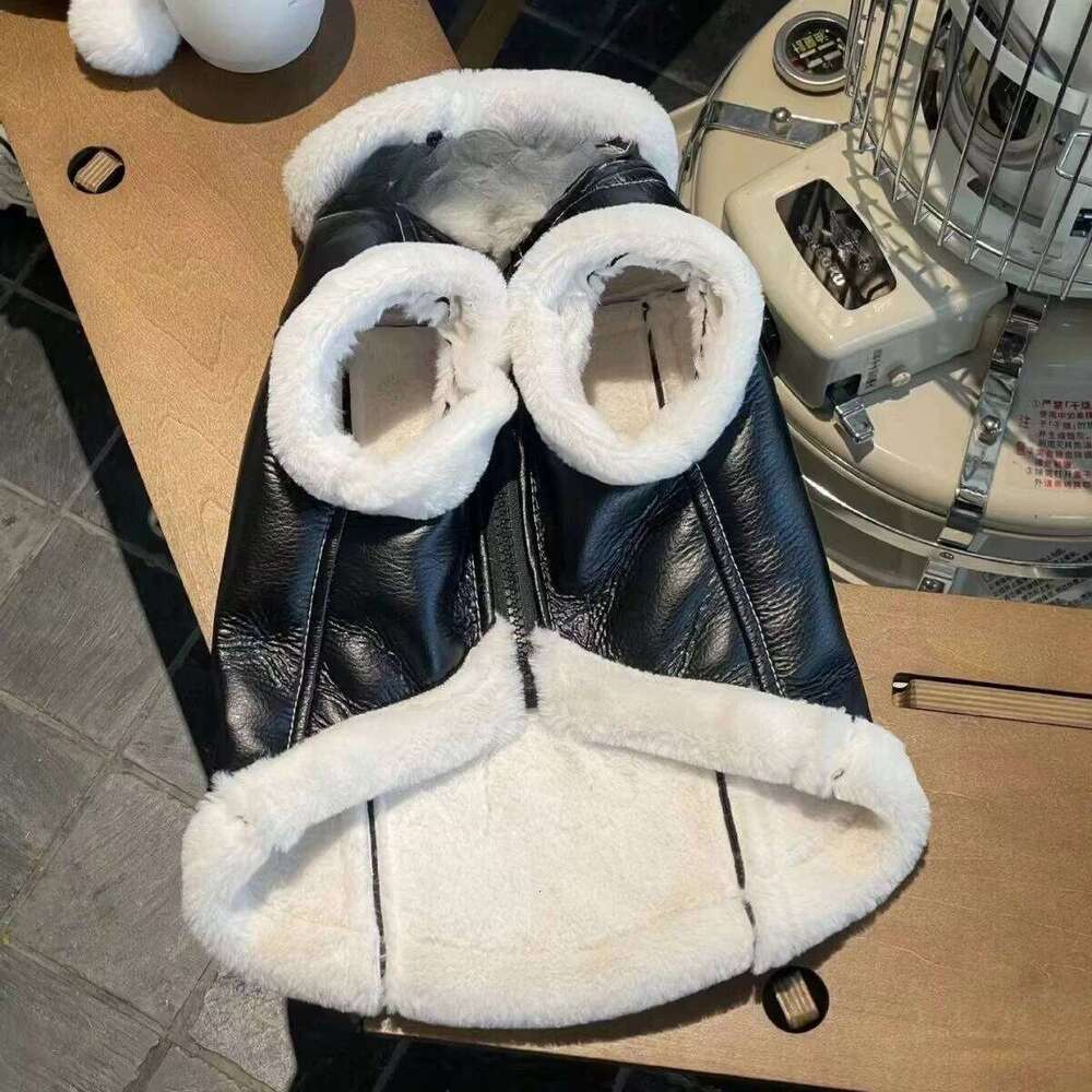 Pet Autumn Winter Velvet Sleeveless Fur One-piece Coat Teddy Schnauzer Bichon Dog Thick Vest Puppy Clothes for Small Dogs XJ251225