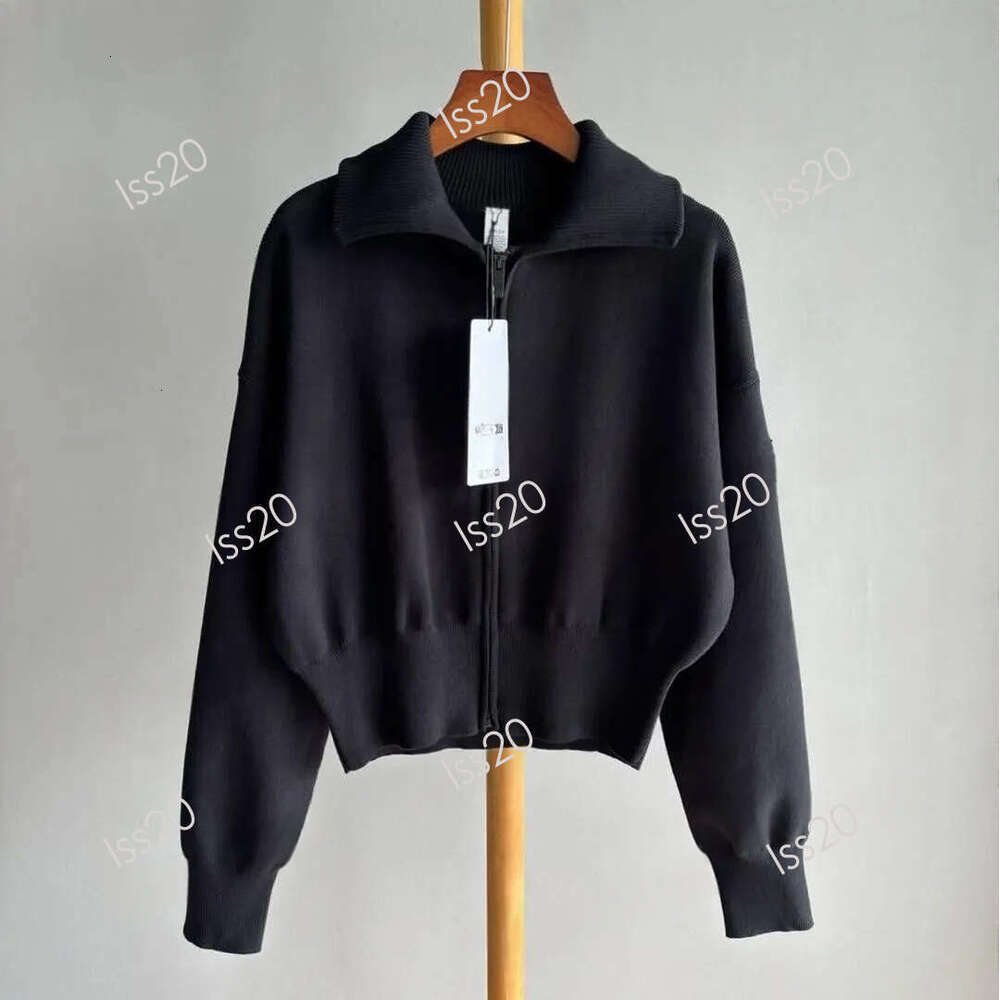 Alosweater Tracksuits Women Designer Knit Set Scholar Knit Cropped Yoga Clothes Sets Zipper Hoodie And Pants For Outings 2026 New Best-Selling Women Clothes 731