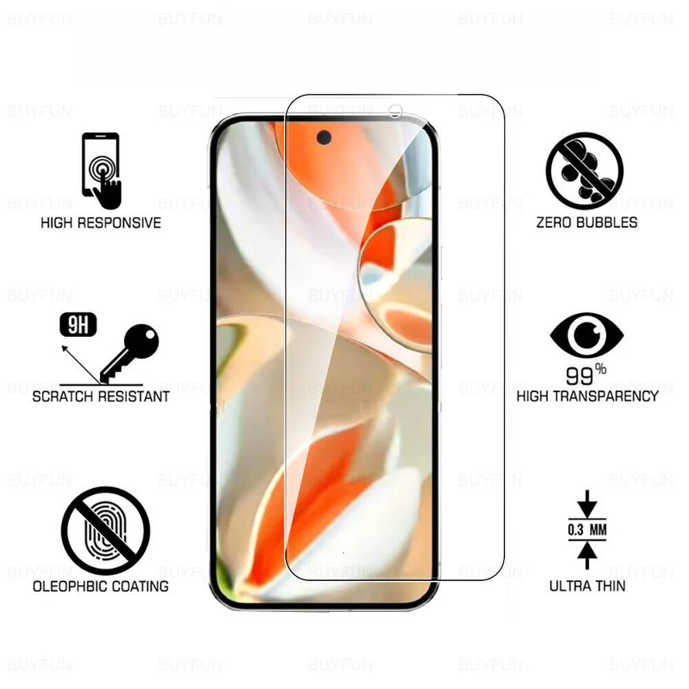 in 1 For Google Pixel 9 10 Pro XL Cover Tempered Glass Case Friendly 9a 8 8A 7 7A 6 6A 5G Screen Protector HD Lens Film ddmythur