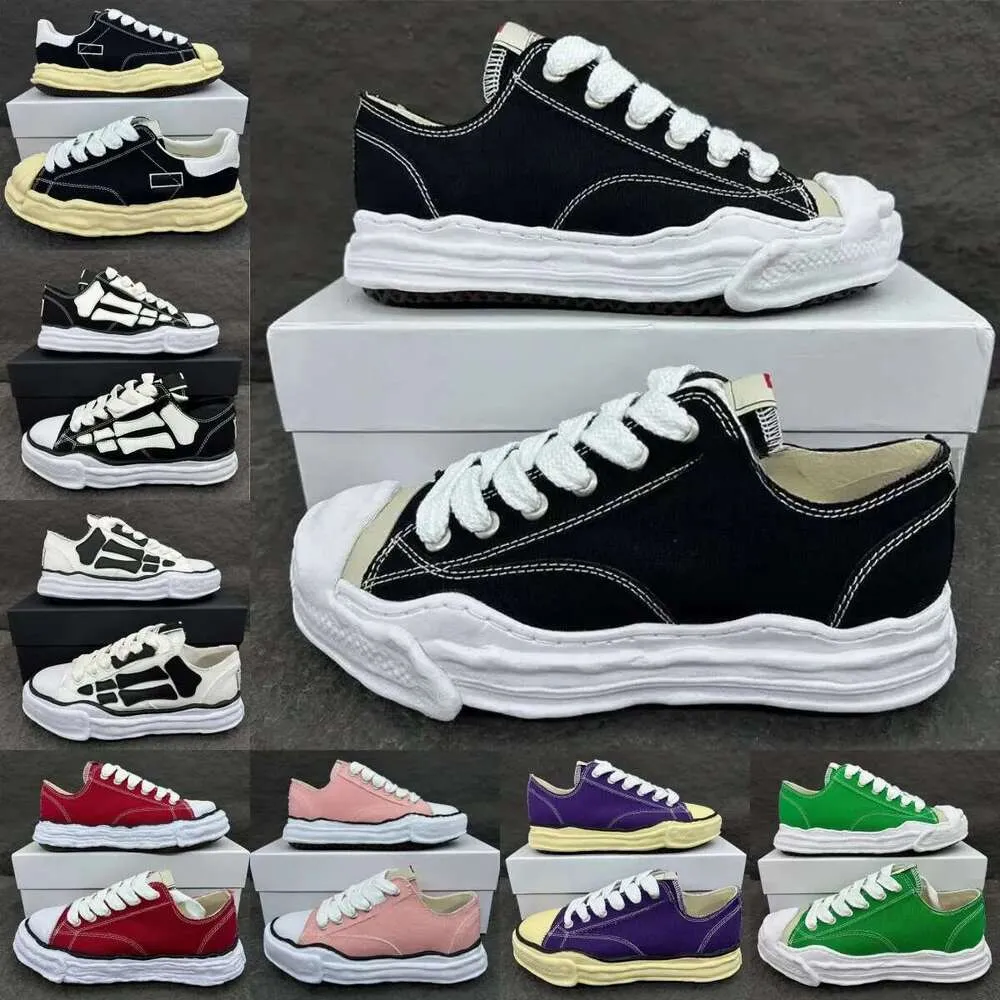 Top Designer Mason Peterson OG Sole Canvas Mastermind Blakey Shoes Men Women New Casual Dissoed Low Natural Hank Blue Purple Green Black Sneakers