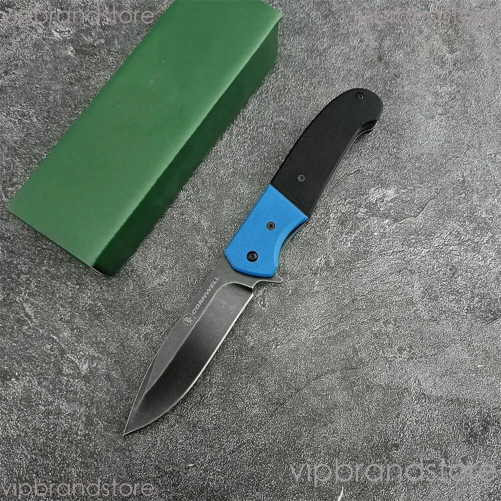 High Quaity CR 6884 Gnitor Assisted Fipper Pocket Knife Satin Drop Point Bade G10 Handes Outdoor Tacticas Hunting Knives Muti-purpose Manua Open Hand