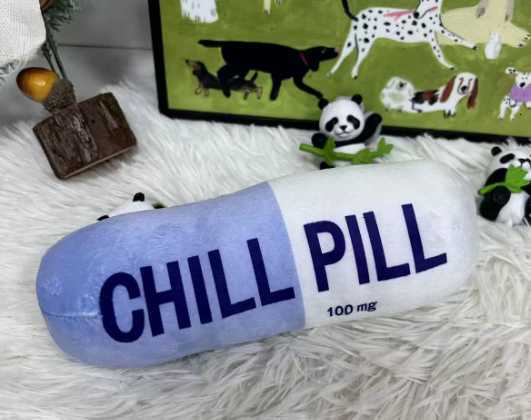 1pc Chill Pill - Pink Cute Trendy Room DecorAesthetic Throw sCollege Dorm Teenager Y2KTeacher Doctor Nurse LawyerS H260108
