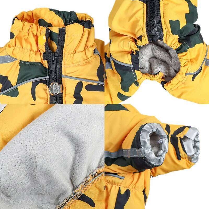 New Puppy Dog Clothing For Pets Luxury Zipper Jackets Small Big XXL Animal Pet Winter Warm Down Yorkshire Dachshund Cat Products XJ251225