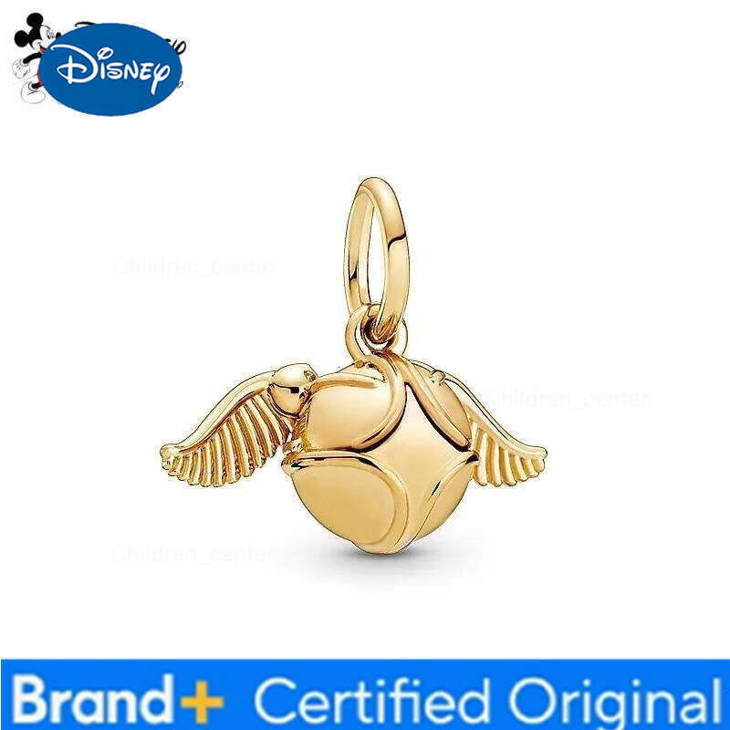 Disney NEW Harry Potter School Of Witchcraft And Wizardry Collection Pendant Charms Beads Fit Original Bracelet Valentine's Day Jewelry H260108