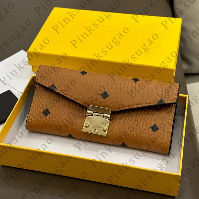 Pink sugao designer wallet coin purses clutch bag fashion card holder clutch bag high quality luxury wallet short and long style with box Chaoka26010728