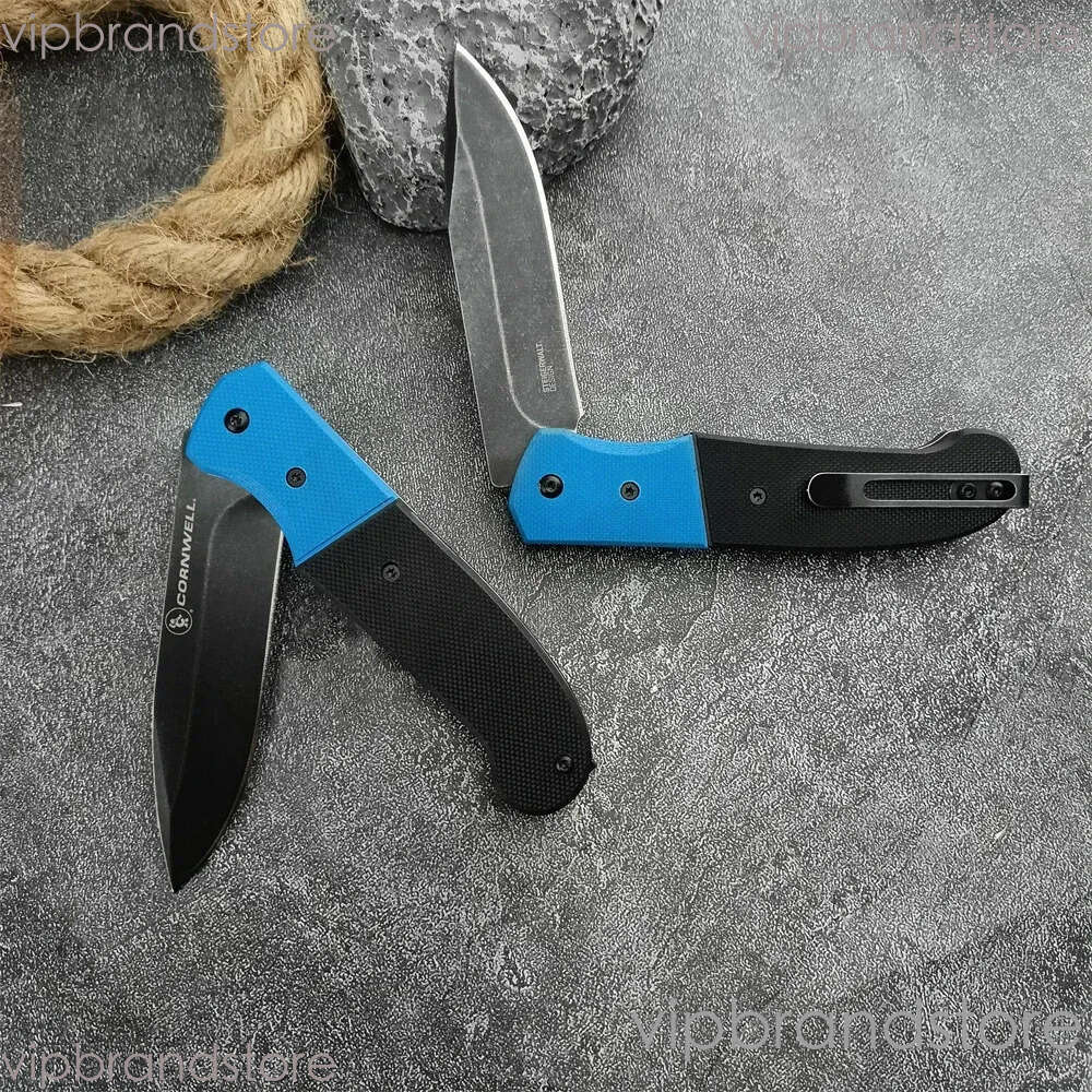 High Quaity CR 6884 Gnitor Assisted Fipper Pocket Knife Satin Drop Point Bade G10 Handes Outdoor Tacticas Hunting Knives Muti-purpose Manua Open Hand