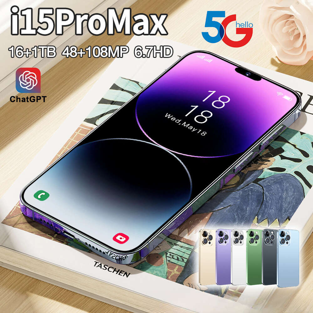 Renowned brand factory exclusively for cross-border i15 ProMax low-priced spot Android large screen 16+1TB smartphone (explosive model) CKS