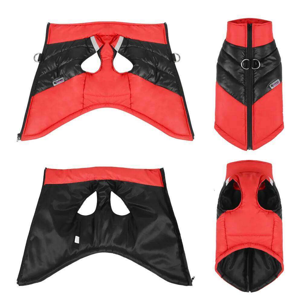 Luxury Winter Clothes Waterproof Dog Jacket for Small Large Dogs Chihuahua Warm Vest Pug French Bulldog Coat Puppy Costumes XJ251225