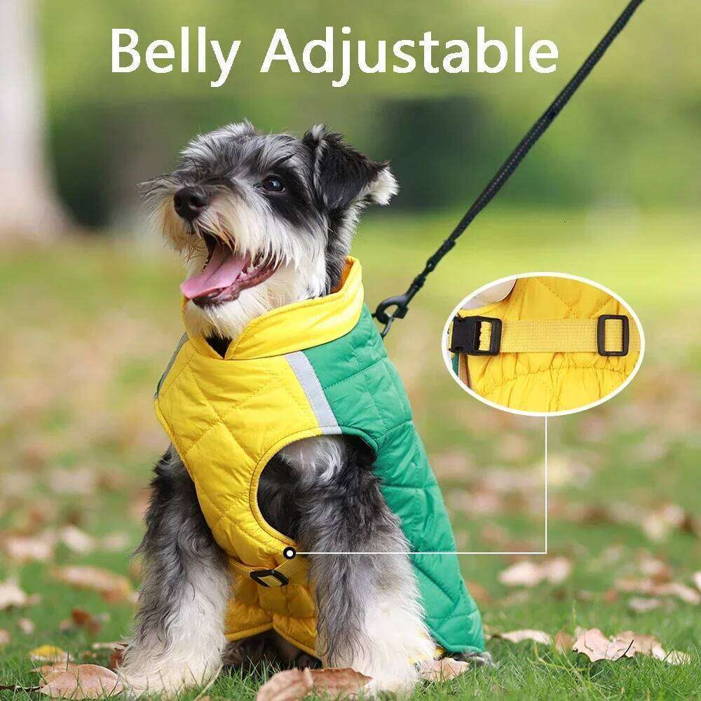Large Jacket Waterproof Pet Clothes for Medium Dogs Winter Warm Big Dog Coat French Bulldog Costume Labrador Husky Outfits XJ251225