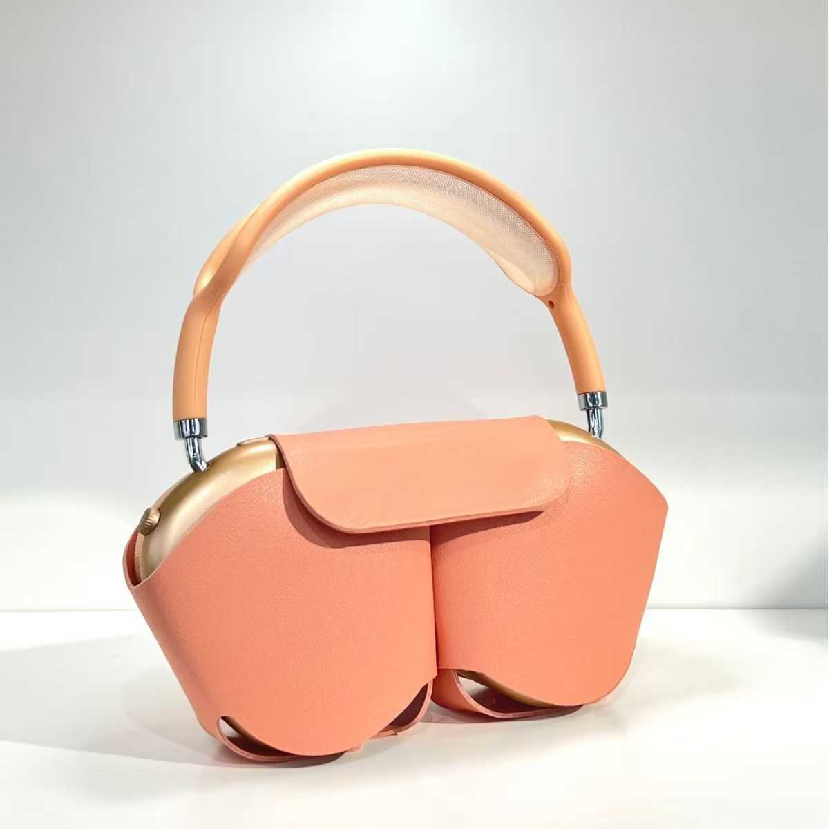 For pro ANC earbuds wireless max headphones Top Quality Metal Earmuffs Silicone Protective Cases H250108