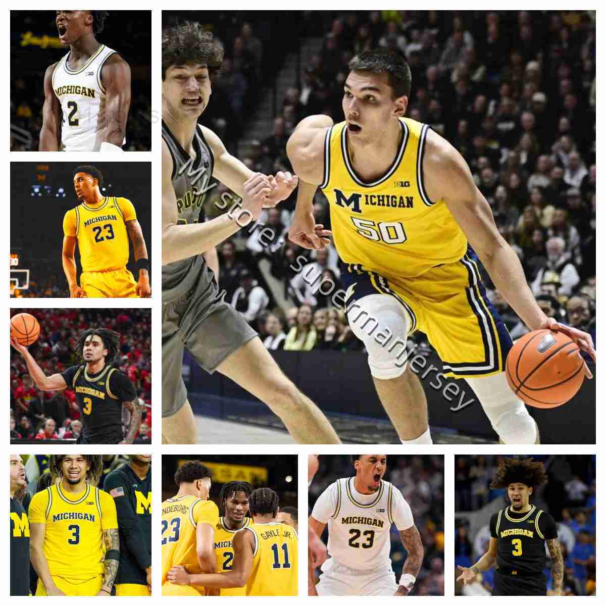 2025 26 michigan wolveriness College basketball jersey Liburd McKenney Cason Cadeau Burnett Goodman Eisley Jr Grady Gayle Jr May H