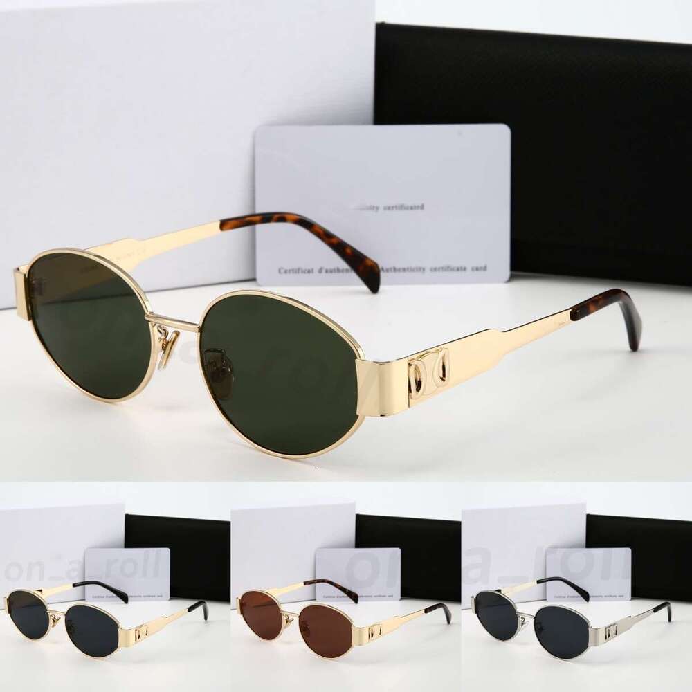 Luxury Sunglasses Black Acetate Tortoise Shell Cream White Frame Dark Gray Brown Gradient Light Pink Lens Designer Sunglasses UV400 Protection Cat-Eye Glasses