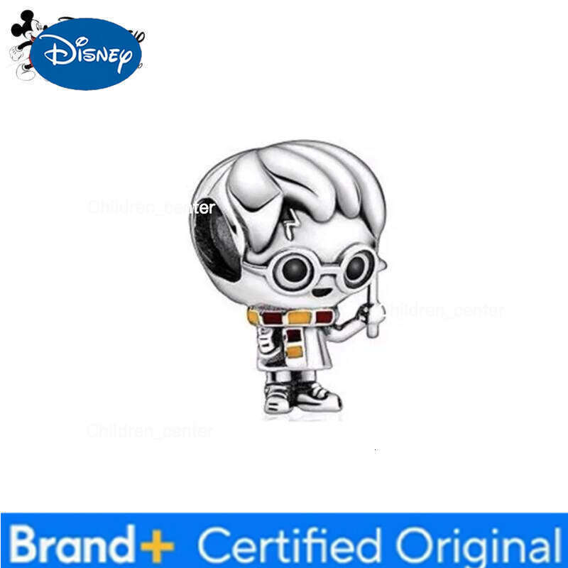 Disney NEW Harry Potter School Of Witchcraft And Wizardry Collection Pendant Charms Beads Fit Original Bracelet Valentine's Day Jewelry H260108