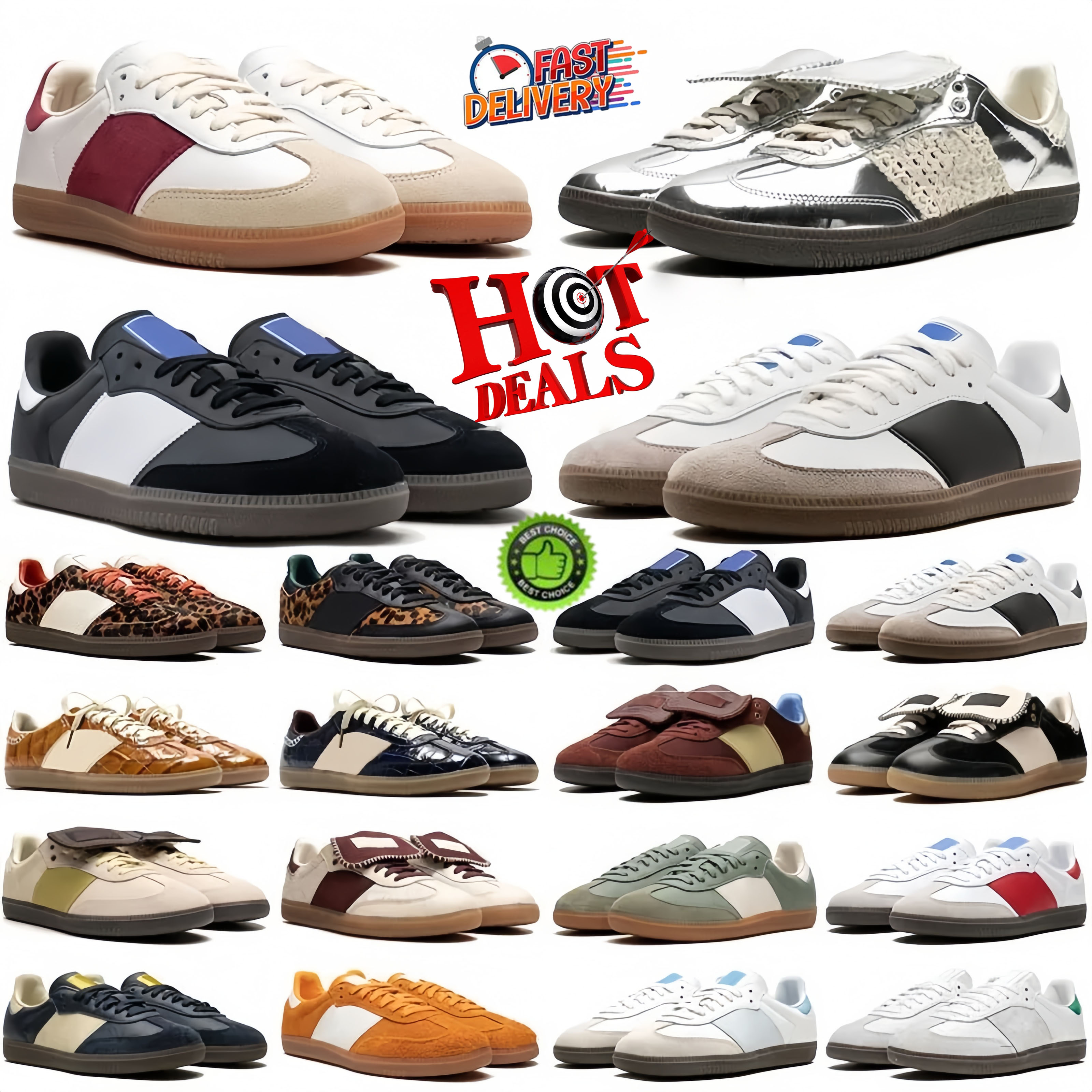 free hipping deisgner casual shoes Men Women outdoor trainers Platform Sneakers Leopard Black White Silver Gold Metallic Cow Print Cream Brown Putty Grey Blue Gum