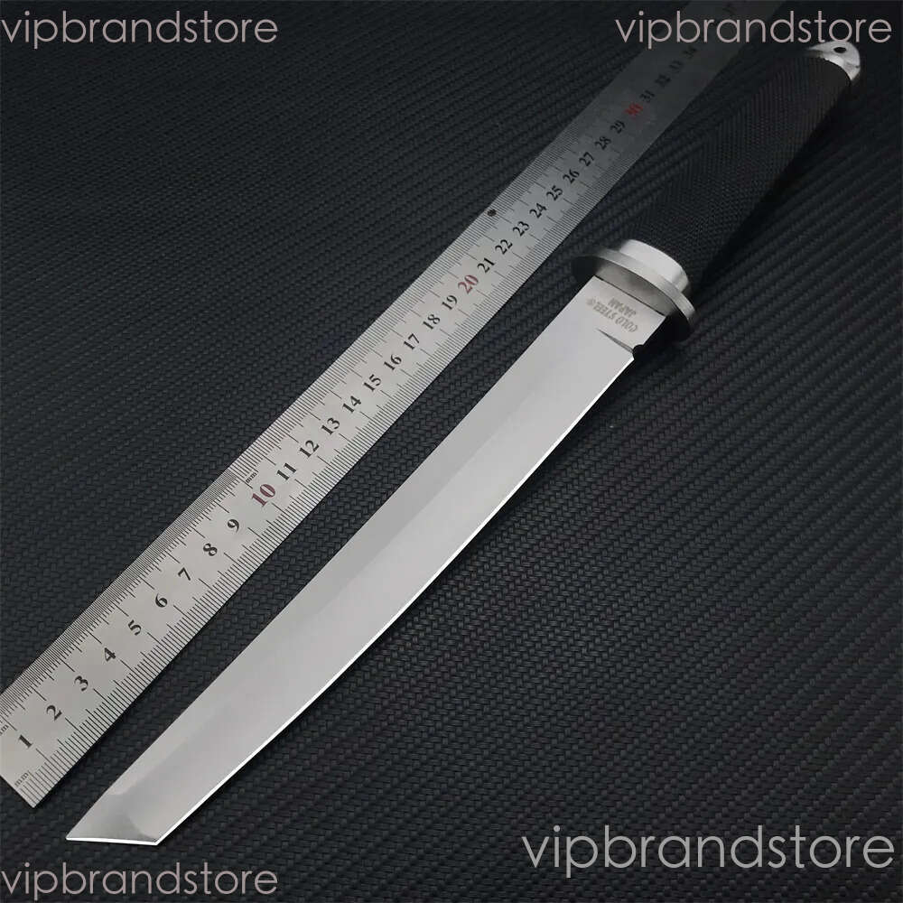 High Hardness JAPAN SAMURAI TANTO Katana 440C Steel Tactical Hunting Fixed Blade Knife Outdoor Survival Gear Straight Knives Combat Tool 3300 15017 15