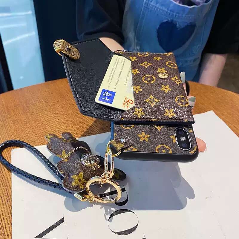 Phone Case For iPhone Trendy Brand Presbyopic Suitable for iPhone 17/16 Pro Max Phone Case Apple 15 Coin Purse 14 Crossbody Protective Cover Fashion