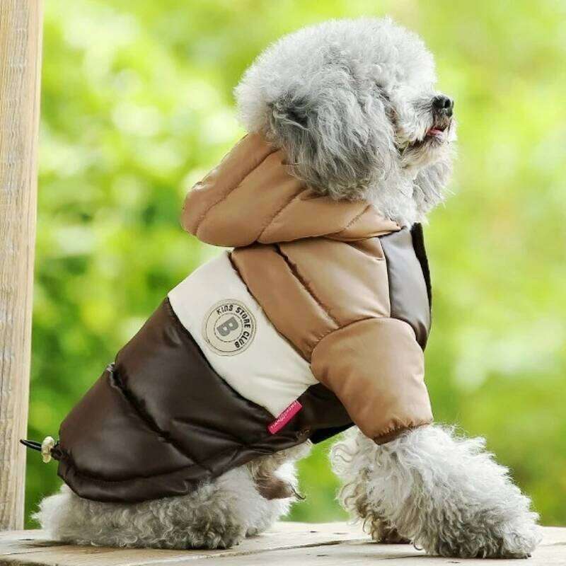 Winter Warm Clothes Luxury Dog Coat Waterproof Puppy Overcoat Padded Soft Cat Down Jacket French Bulldog Pet Costumes XJ251225