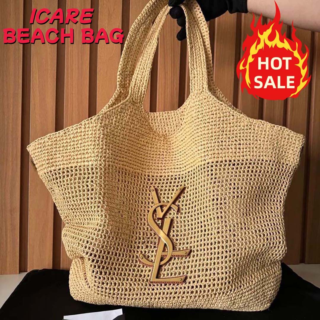 2025 summer vacation beach bag Raffias Straw Bags designer beach bags for women Eco-Friendly tote plaited Shoulders bag Fashion item for vacation